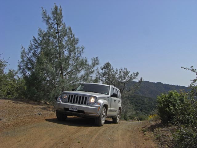 South Coast Ridge Road im Los Padres National Forest (8. Mai)