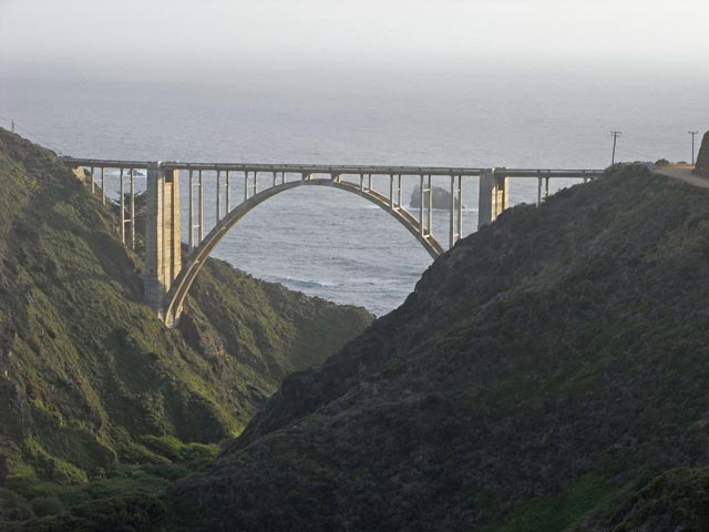 Bixby Bridge des Cabrillo Highways (8. Mai)