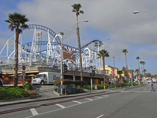 Hurricane im Santa Cruz Beach Boardwalk (9. Mai)