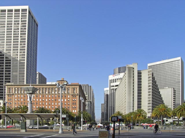 Justin Herman Plaza in San Francisco (10. Mai)