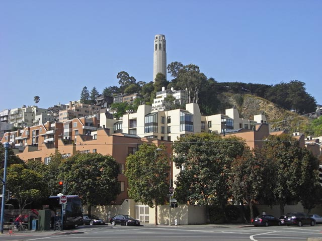 Telegraph Hill in San Francisco (10. Mai)