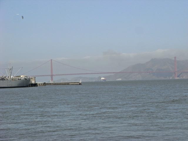 Golden Gate Bridge in San Francisco (10. Mai)
