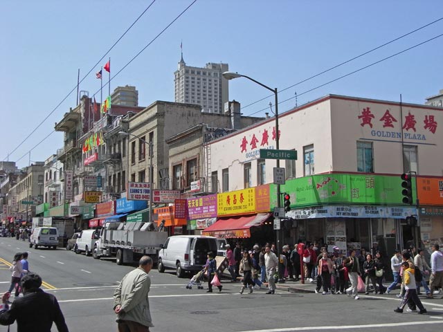 Stockton Street in San Francisco (10. Mai)
