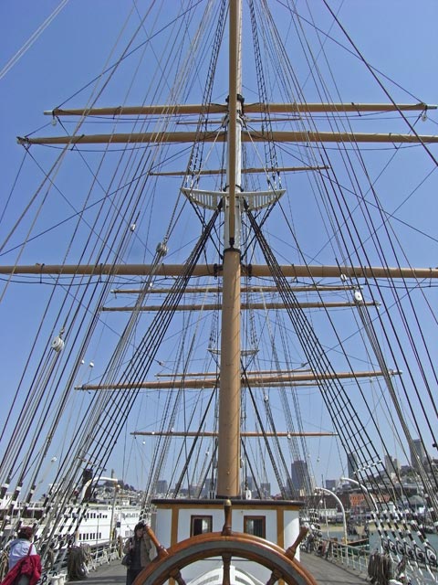 'Star of Alaska' am Hyde Street Pier in San Francisco (10. Mai)