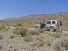 Papa am Butte Valley Jeep Trail im Death Valley National Park (4. Mai)