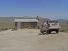 Ich bei der Mengel Cabin im Death Valley National Park (4. Mai)