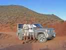 Ich und Papa am Red Pass im Death Valley National Park (5. Mai)