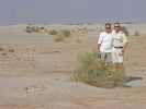 Papa und ich bei den Stovepipe Wells im Death Valley National Park (5. Mai)