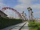 Giant Dipper im Santa Cruz Beach Boardwalk (9. Mai)