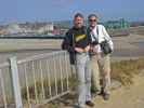 Ich und Papa beim Santa Cruz Beach Boardwalk (9. Mai)