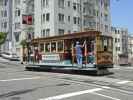 Cable Car in der California Street in San Francisco (10. Mai)