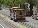 Cable Car in der California Street in San Francisco (10. Mai)