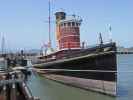 'Hercules' am Hyde Street Pier in San Francisco (10. Mai)