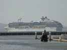 'Coral Princess' in der Bucht von San Francisco (10. Mai)