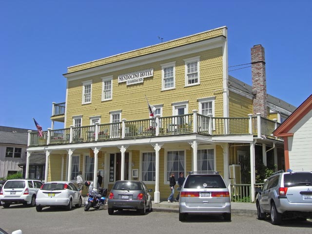 Mendocino Hotel in Mendocino (11. Mai)