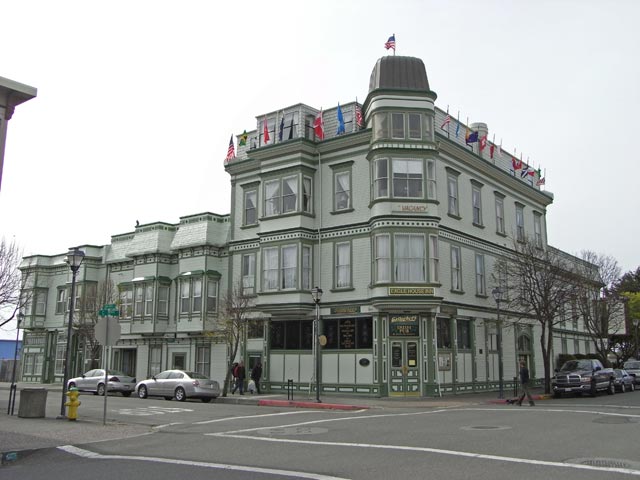 Eagle House Inn in Eureka (11. Mai)