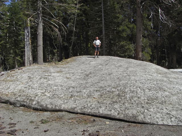 Ich am Yuba Pass (13. Mai)