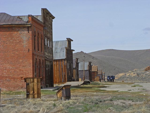 Main Street in Bodie (14. Mai)