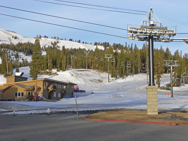 The Mill Cafe in Mammoth Lakes (15. Mai)