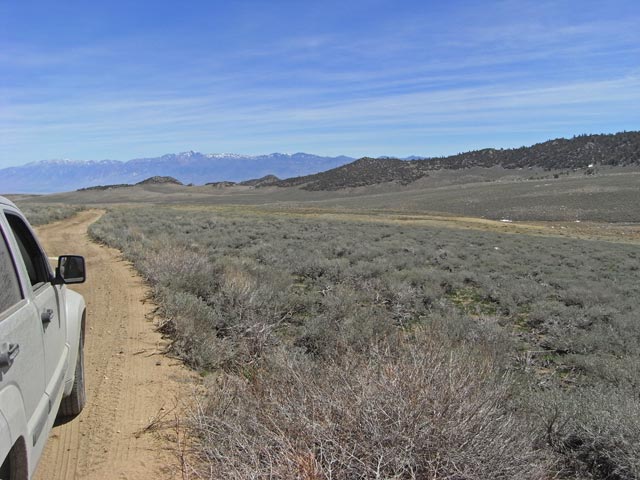 Coyote Flat Jeep Trail im Inyo National Forest (15. Mai)