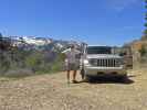 Papa am Sierra Buttes Jeep Trail (13. Mai)