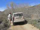 Papa am Coyote Flat Jeep Trail im Inyo National Forest (15. Mai)