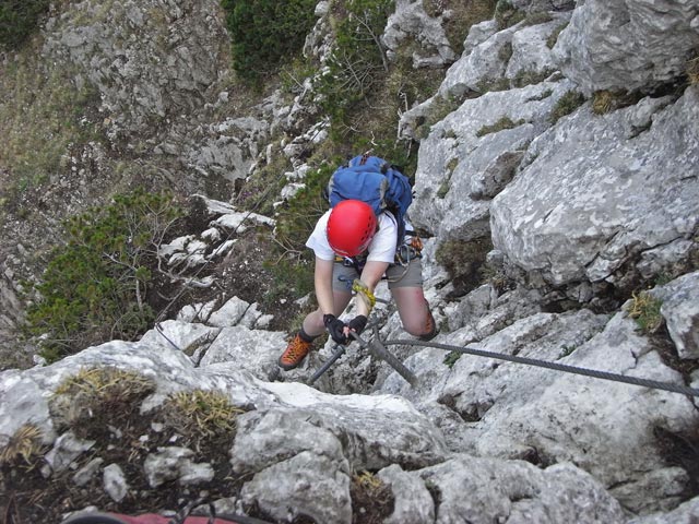 Traunsee-Klettersteig: Daniela (25. Mai)