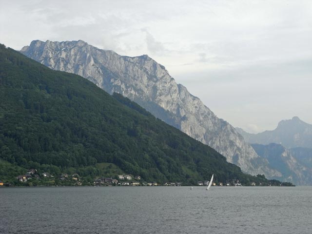 Traunstein von Gmunden aus (25. Mai)