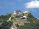 Traunsteinhütte von der Gmundner Hütte aus (25. Mai)