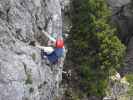 Traunsee-Klettersteig: Daniela und Irene (25. Mai)