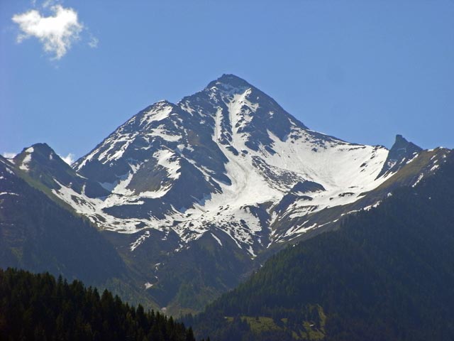 Ahornspitze vom Zimmereben-Klettersteig aus