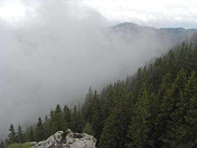 von der Kampalpe Richtung Südwesten