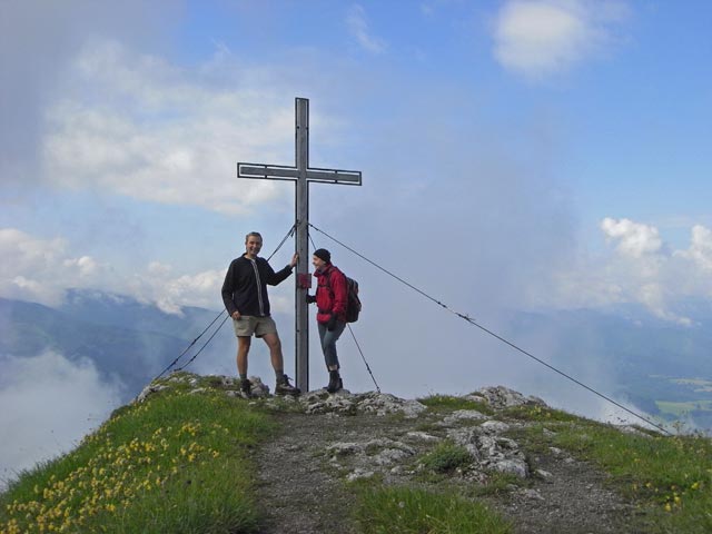 Ich und Irene auf der Kampalpe