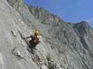 Via Ferrata Che Guevara: Axel im Hauptteil