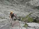 Via Ferrata Che Guevara: Axel im Hauptteil