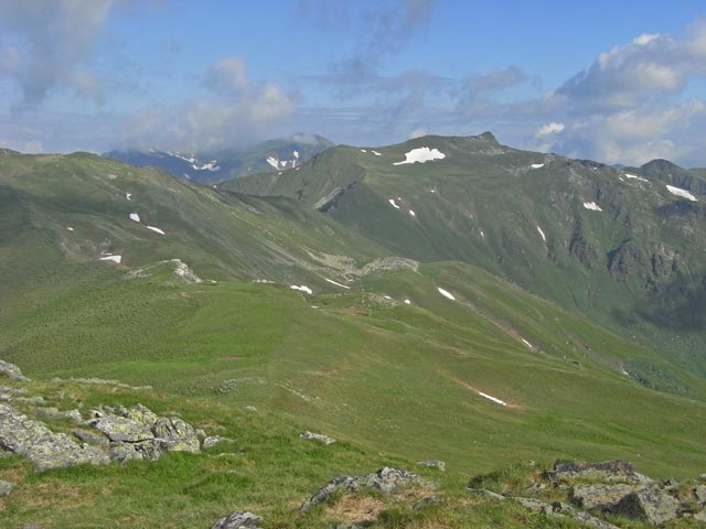 Plankboden vom Kühlnbrein aus (28. Juni)