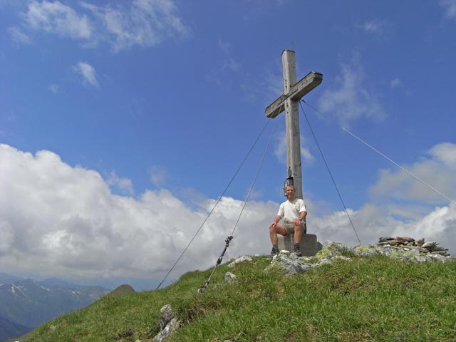 Ich am Hohenwart, 2.363 m (28. Juni)