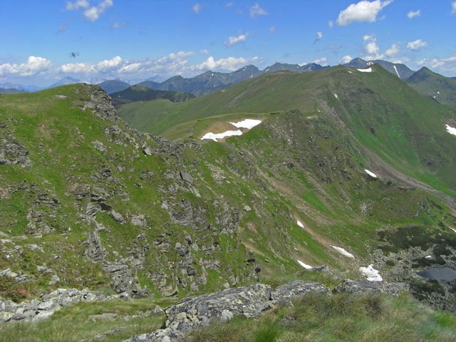 Hochschwung vom Schattnerzinken aus (29. Juni)