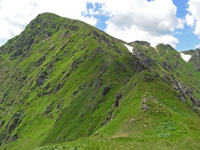 Hochschwung vom Großen Geierkogel aus (29. Juni)