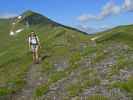 Ich zwischen Kreuzkogel und Großer Windlucke (29. Juni)