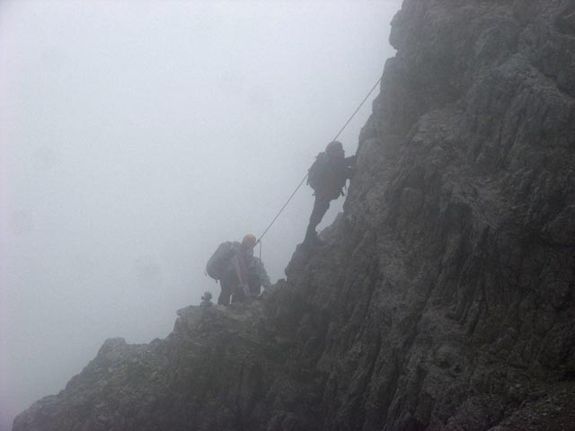 Normalweg Westliche Zinne: Agnes, Nikolaus und Edith (9. Juli)