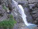 Galitzenklamm-Klettersteig: Norbert und Erich (5. Juli)