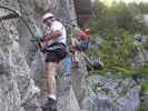 Galitzenklamm-Klettersteig: Norbert und Daniela (5. Juli)