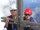 Ich und Daniela auf der Westlichen Zinne, 2.973 m (9. Juli)