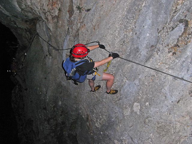 HTL-Klettersteig: Daniela (16. Juli)