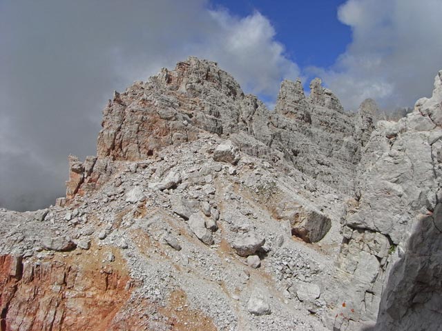 Via Ferrata Giovanni Lipella: von der Gallerie del Castelletto aus