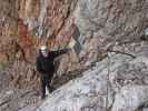 Via Ferrata Giovanni Lipella: Erich beim Einstieg