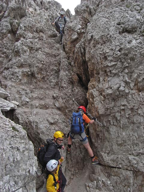 Ferrata Averau: Daniela