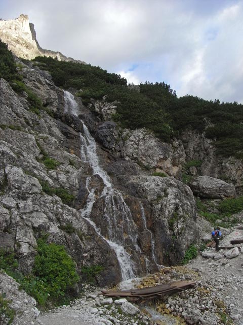 Irene zwischen Rifugio Selvapiana und Rifugio Berti al Popera (21. Juli)