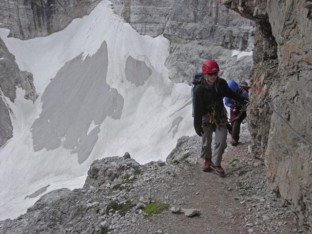 Via Ferrata Zandonella: Daniela und Irene (21. Juli)